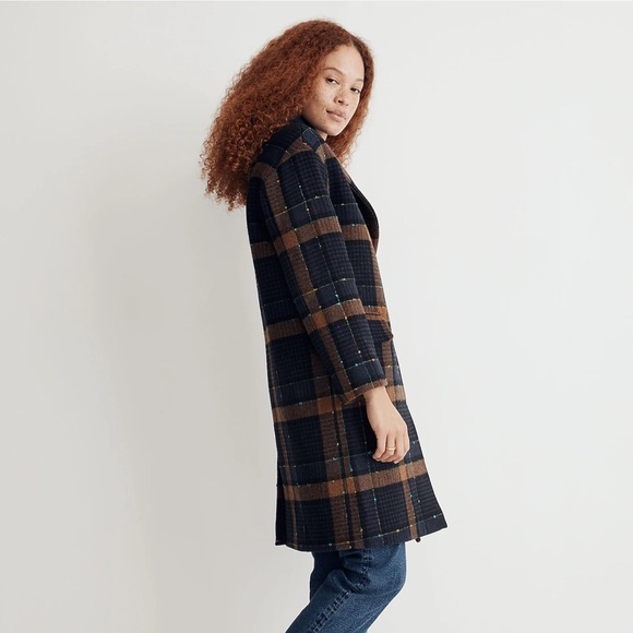 NWT Madewell Elmcourt Coat in Insuluxe Fabric - Size Large - Picture 3 of 9